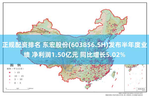 正规配资排名 东宏股份(603856.SH)发布半年度业绩 净利润1.50亿元 同比增长5.02%